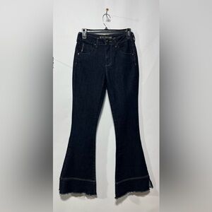 TRIPE‎ Flare Blue Jeans Women's Mid-Rise Waist 26 Inseam 33”